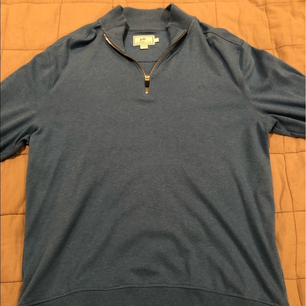 Light blue southern tide pullover